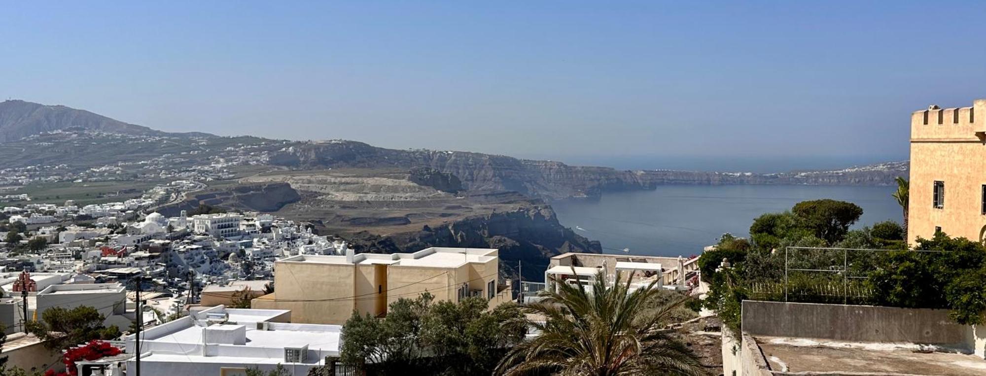 Anemos View Apartment Firostefani Luaran gambar